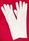 The Costume Center Long White Nylon Santa Claus Gloves – One Size Fits Most